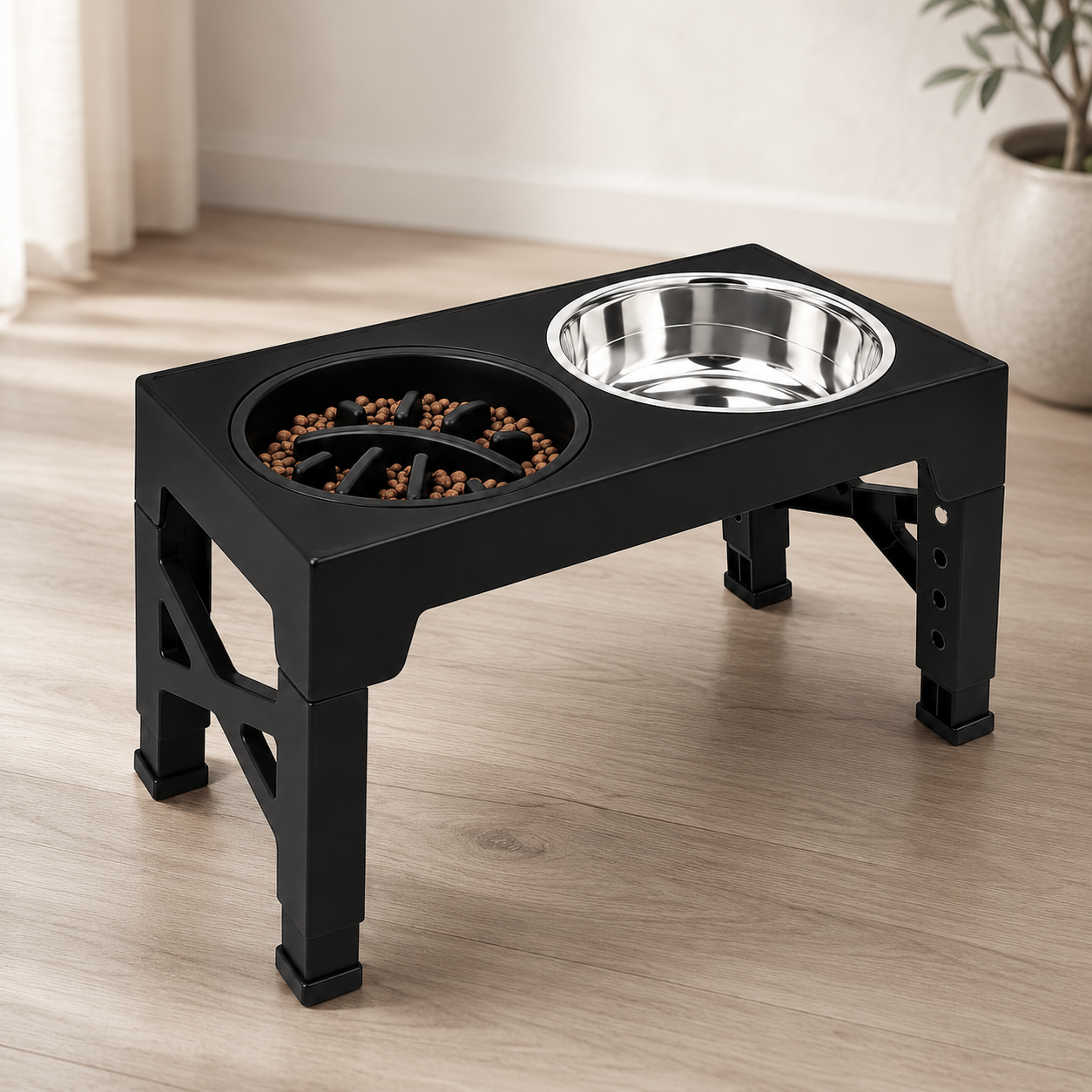 Elevated Pet Feeding Station