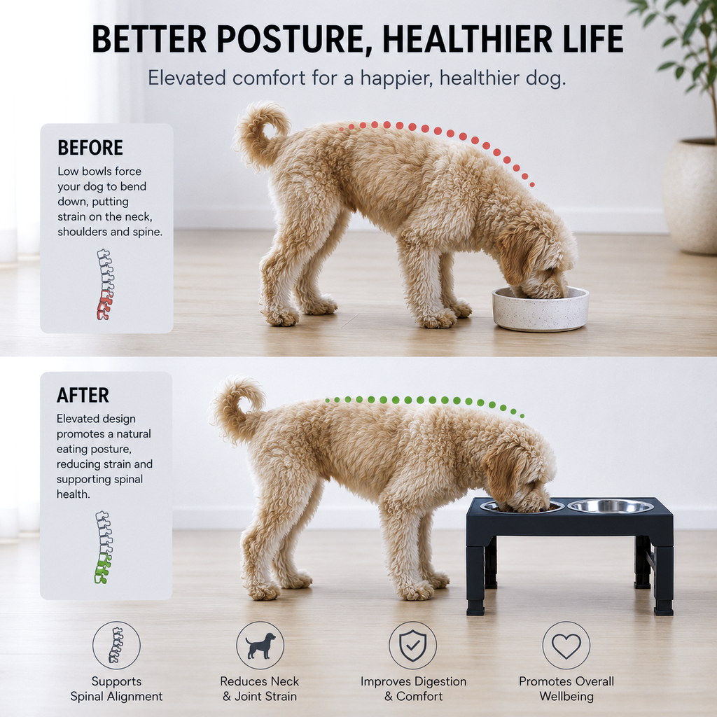 Elevated Pet Feeding Station