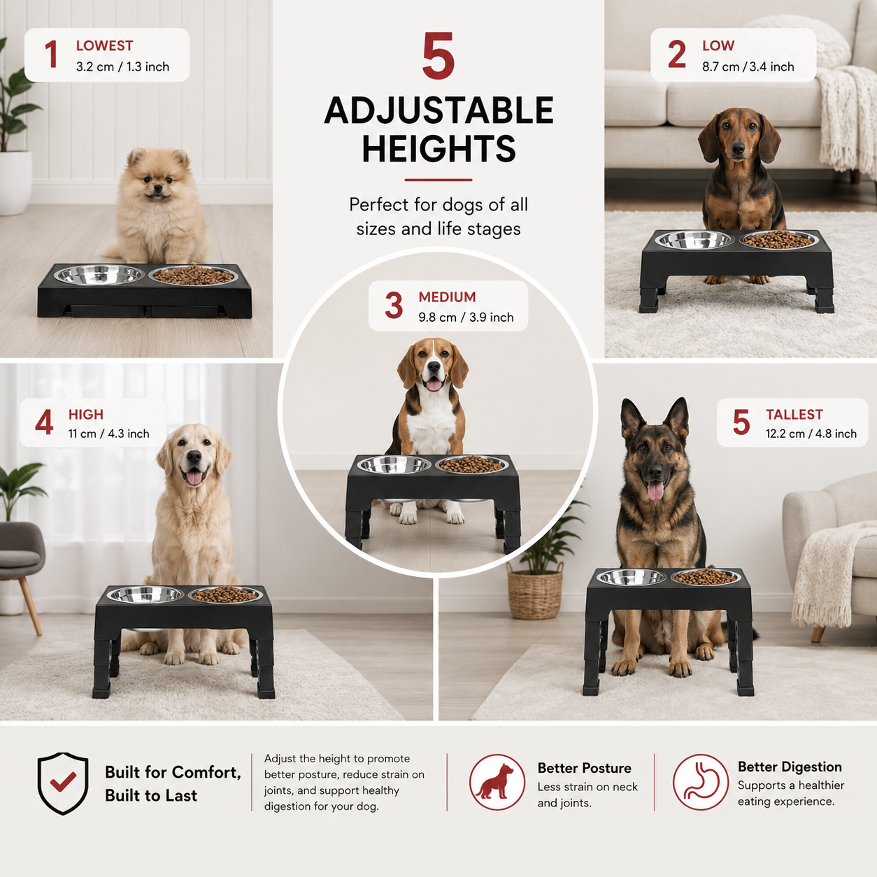 Elevated Pet Feeding Station