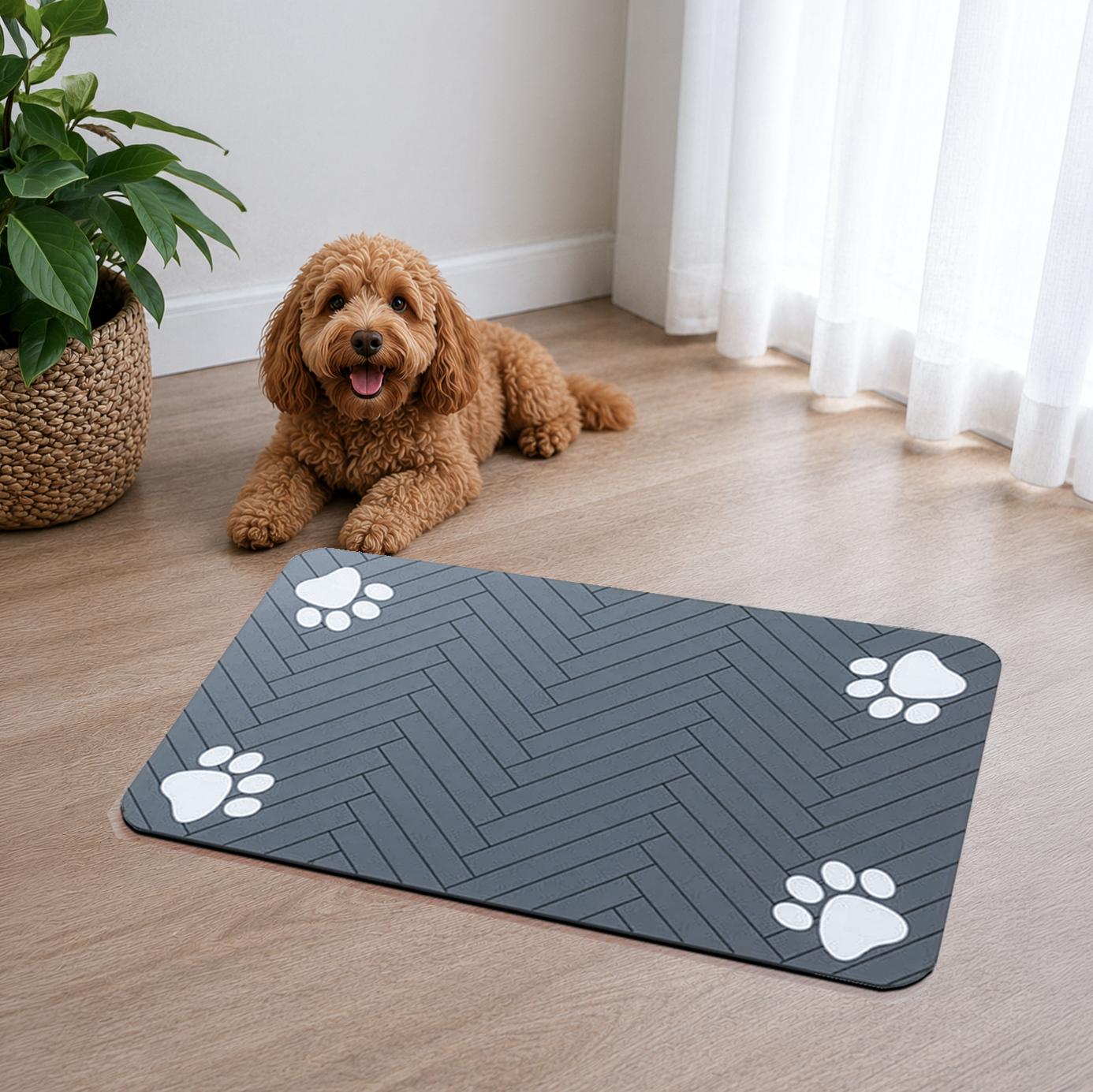 Waterproof Non-Slip Pet Mat