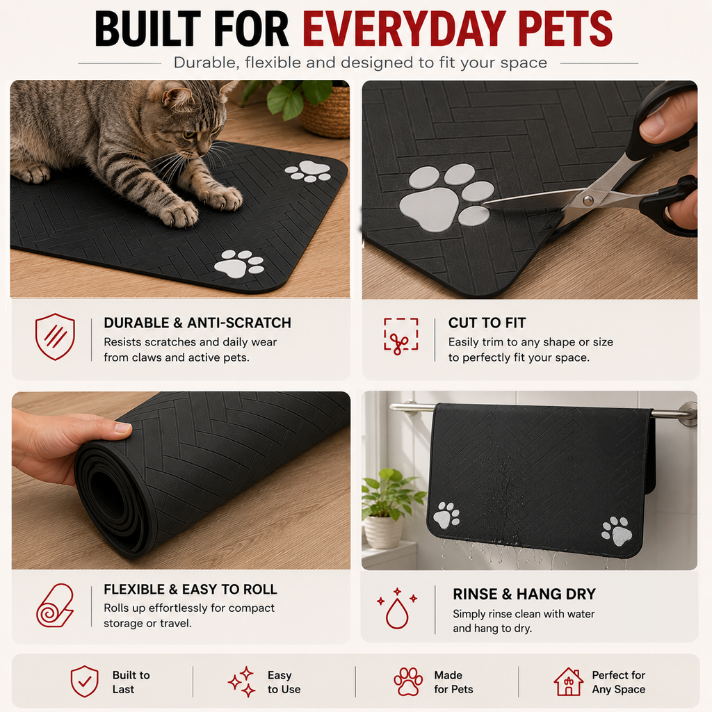 Waterproof Non-Slip Pet Mat